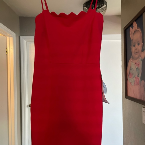 Red B. Darlin Mini Dress - Picture 5 of 5